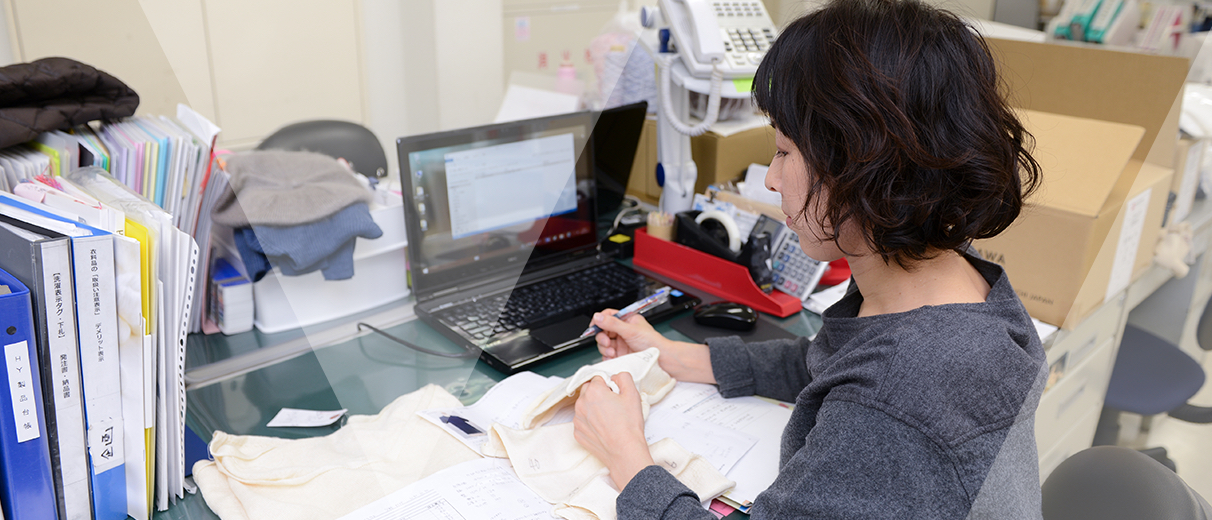 棚桥 阿弥(企划部长兼丝线开发课课长 )