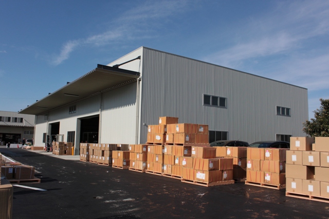 New warehouse was completed