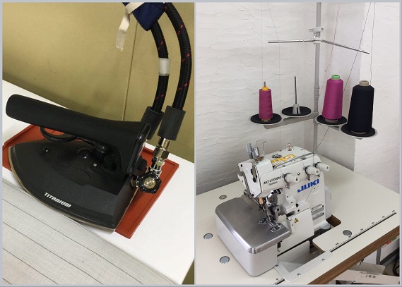 We introduced new iron, melo sewing machine