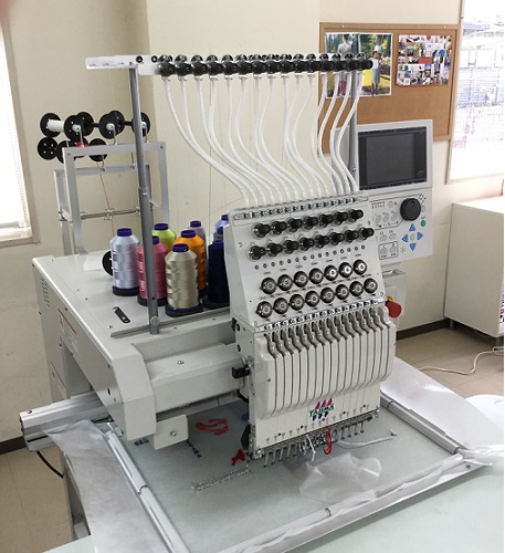 Introduced the latest single head embroidery sewing machine